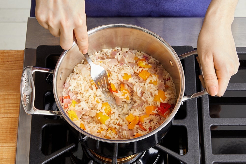 recipe-step-image-Make the pepper rice}