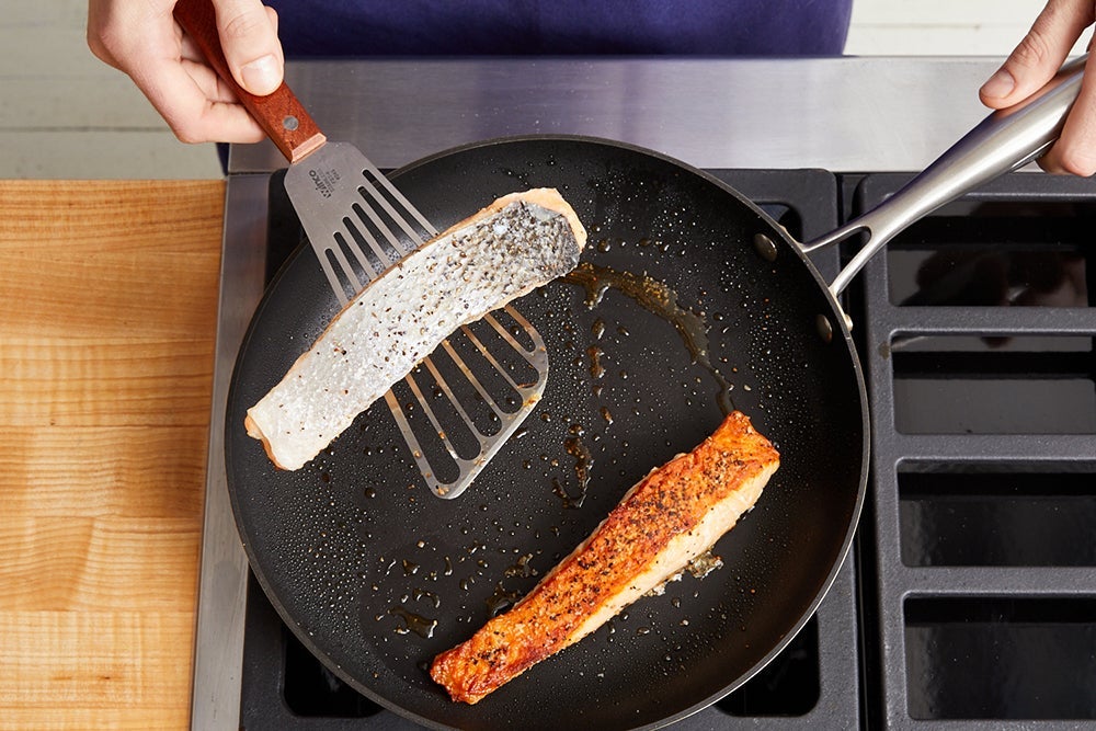 recipe-step-image-Cook the fish & serve your dish}