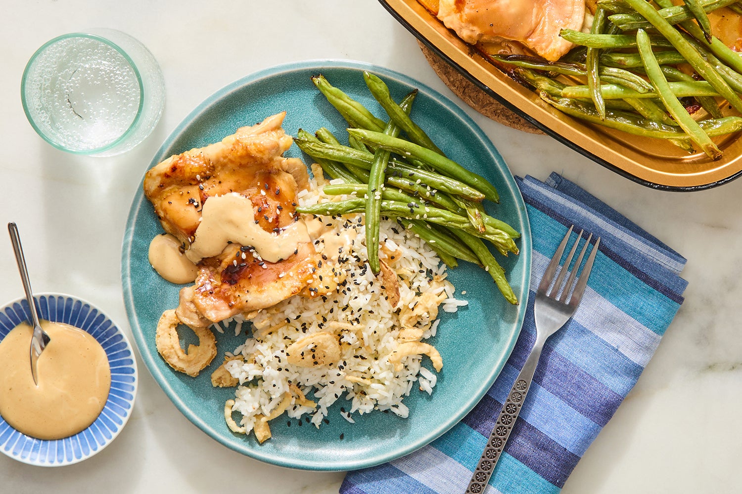 Soy Glazed Chicken Thighs