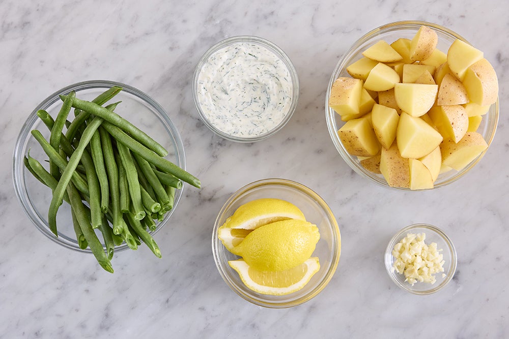 recipe-step-image-Prepare the ingredients & make the dill ranch}