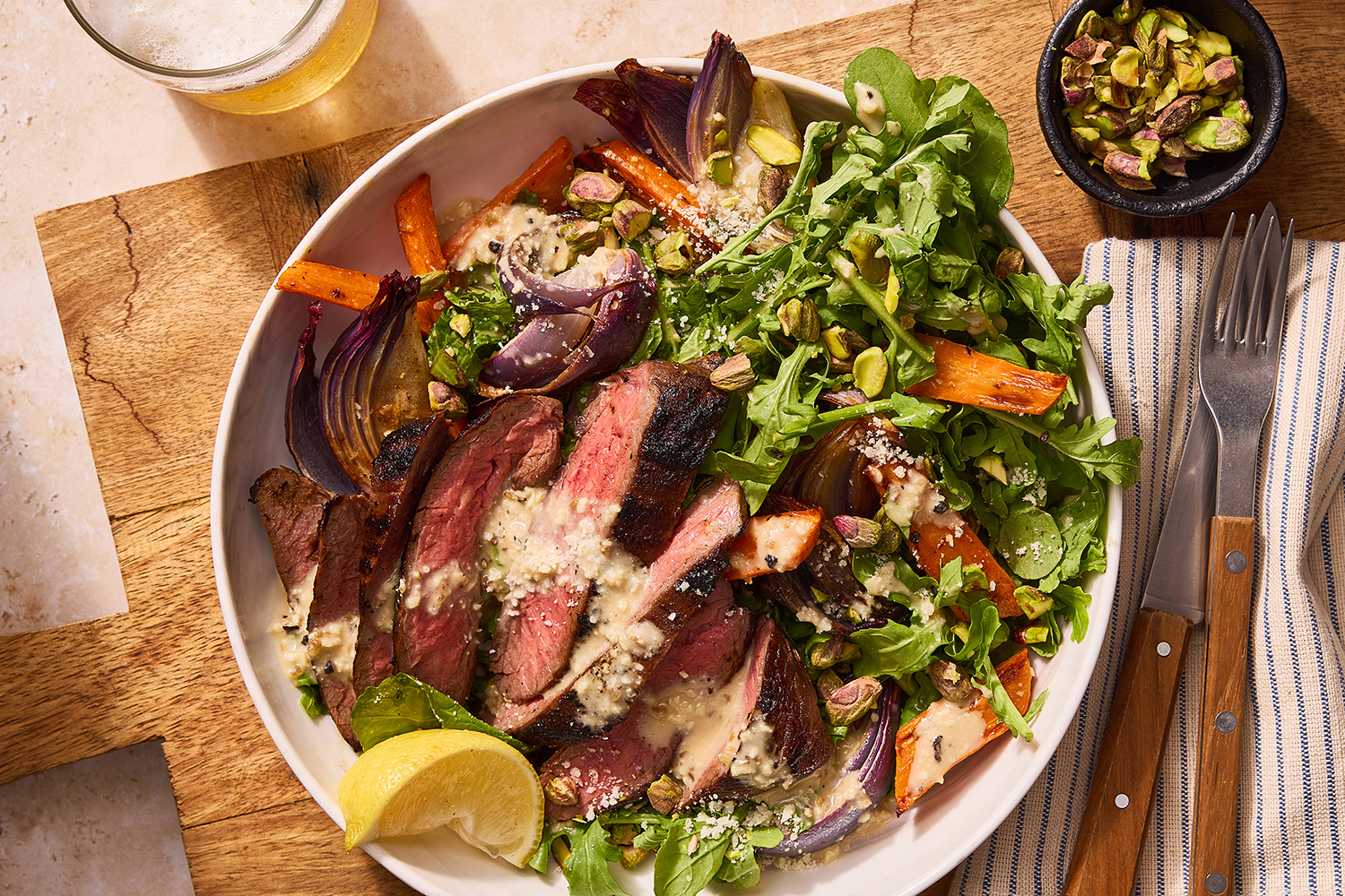 Steak & Arugula Salad