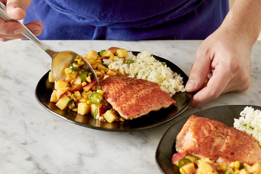 recipe-step-image-Finish the rice & plate your dish:}