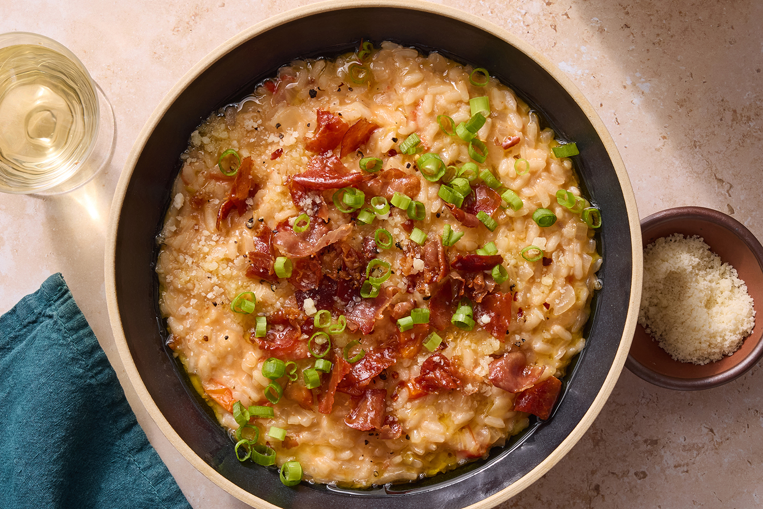 One Pot Tomato & Parmesan Risotto