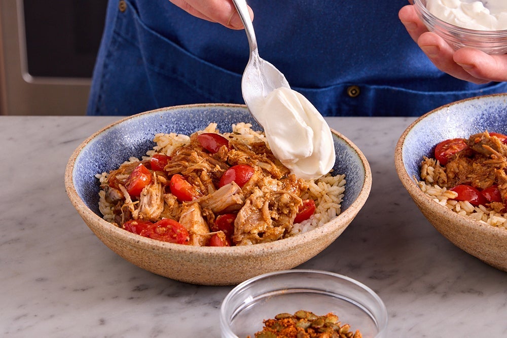 recipe-step-image-Warm the rice & serve your dish }