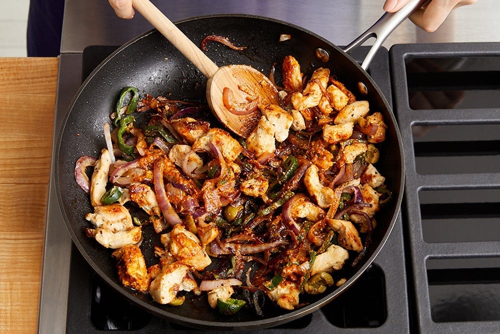 recipe-step-image-Cook the chicken & vegetables}