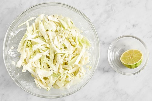 recipe-step-image-Prepare the ingredients & make the slaw:}