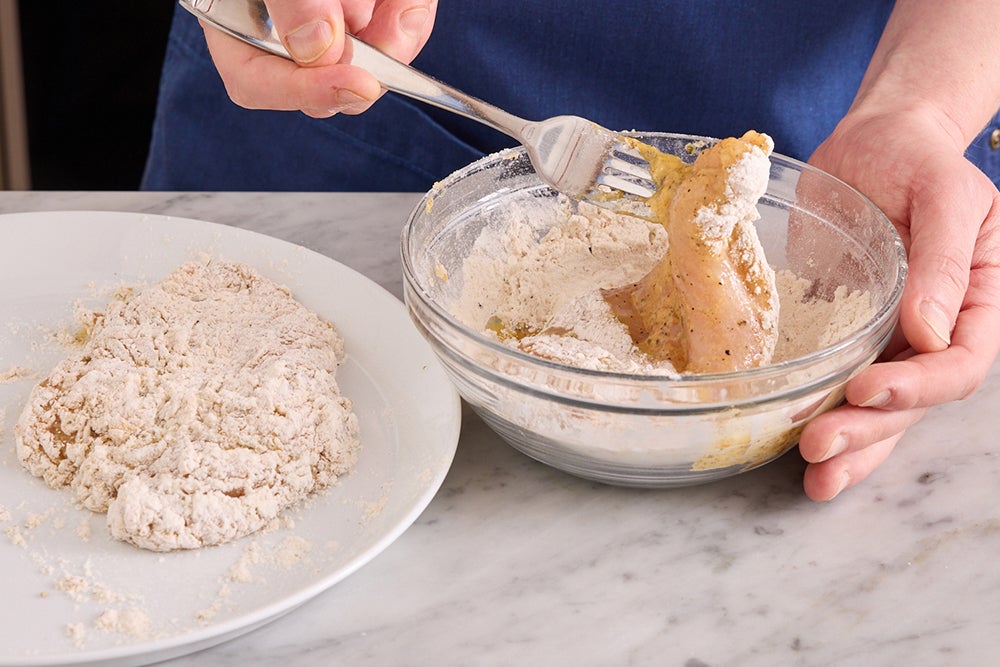 recipe-step-image-Coat the chicken}