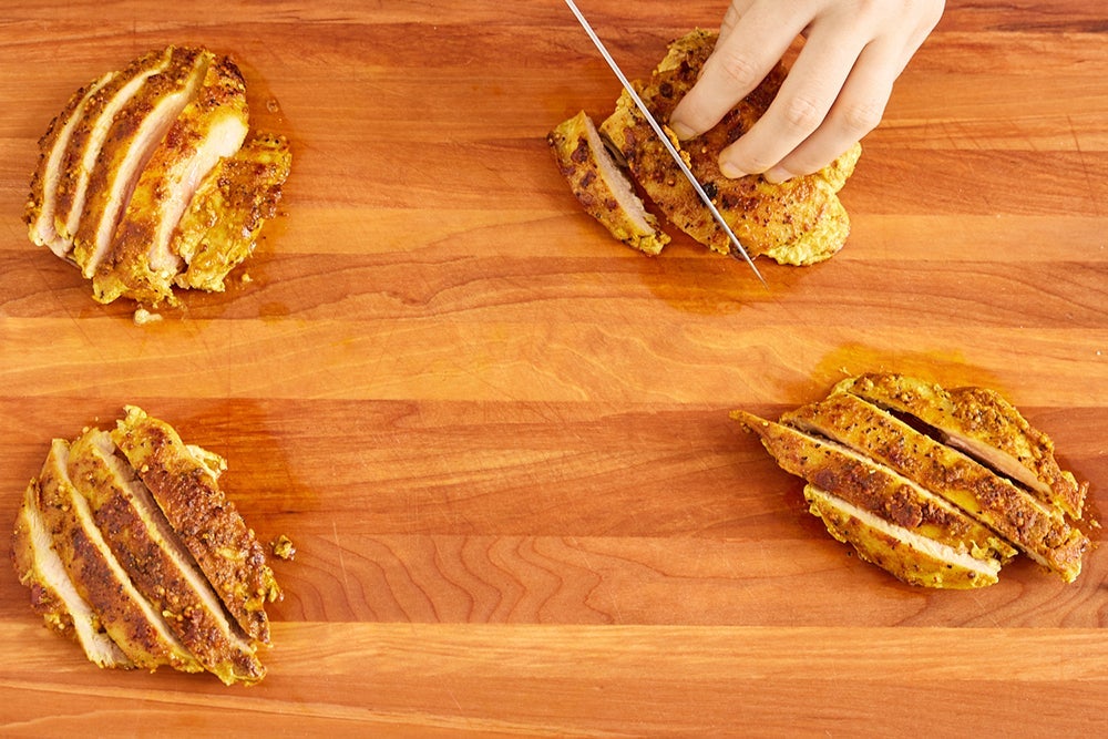 recipe-step-image-Slice the chicken & serve your dish}