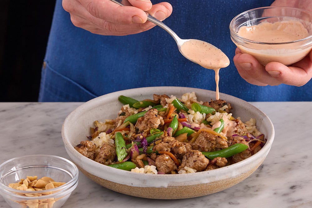 recipe-step-image-Warm the rice & serve your dish }