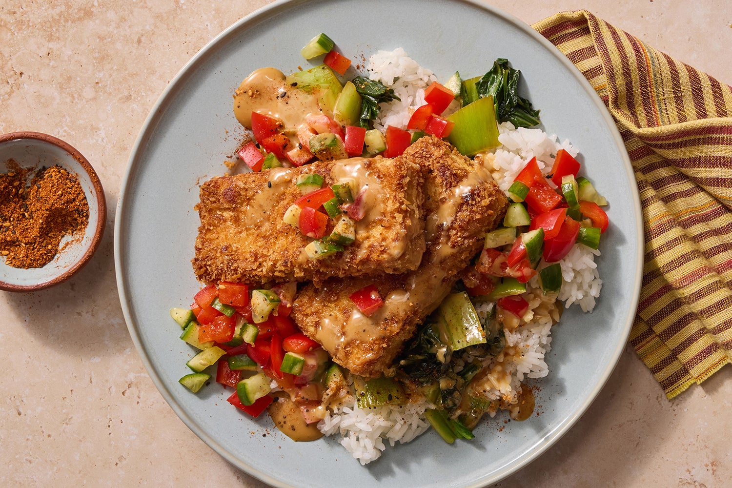 Tofu Katsu & Soy Mayo