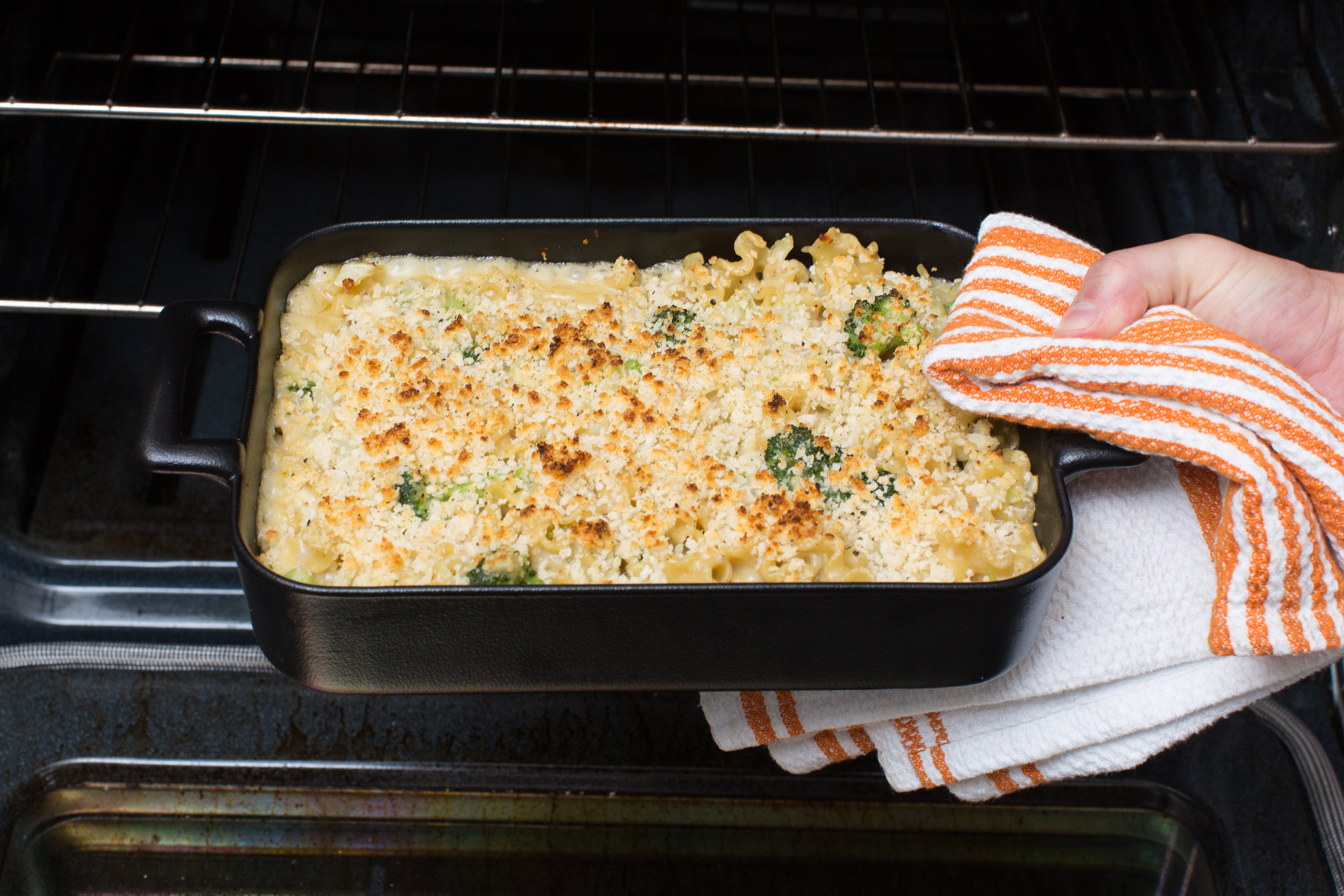 recipe-step-image-Bake the casserole & serve your dish:}