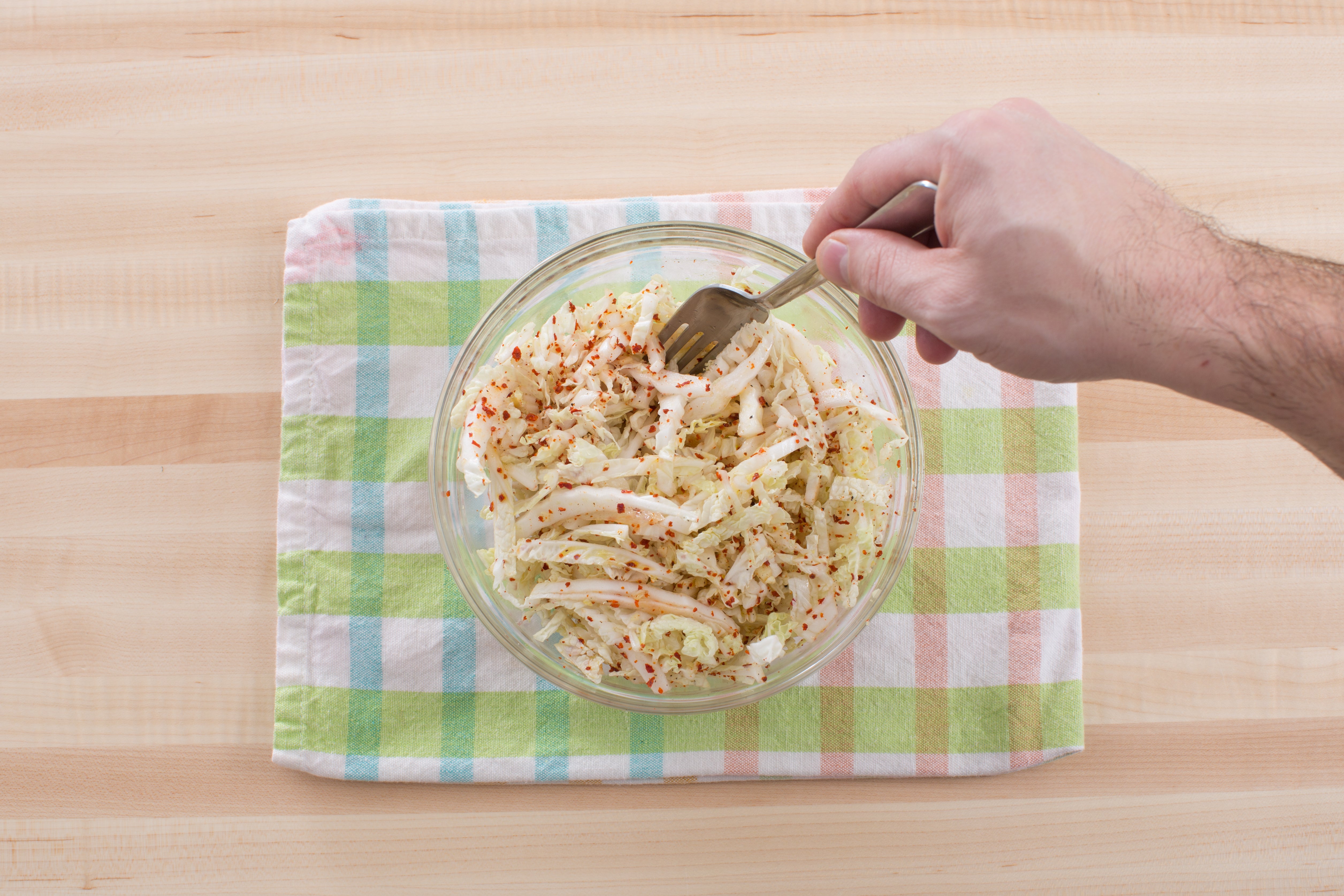 recipe-step-image-Make the quick kimchi:}