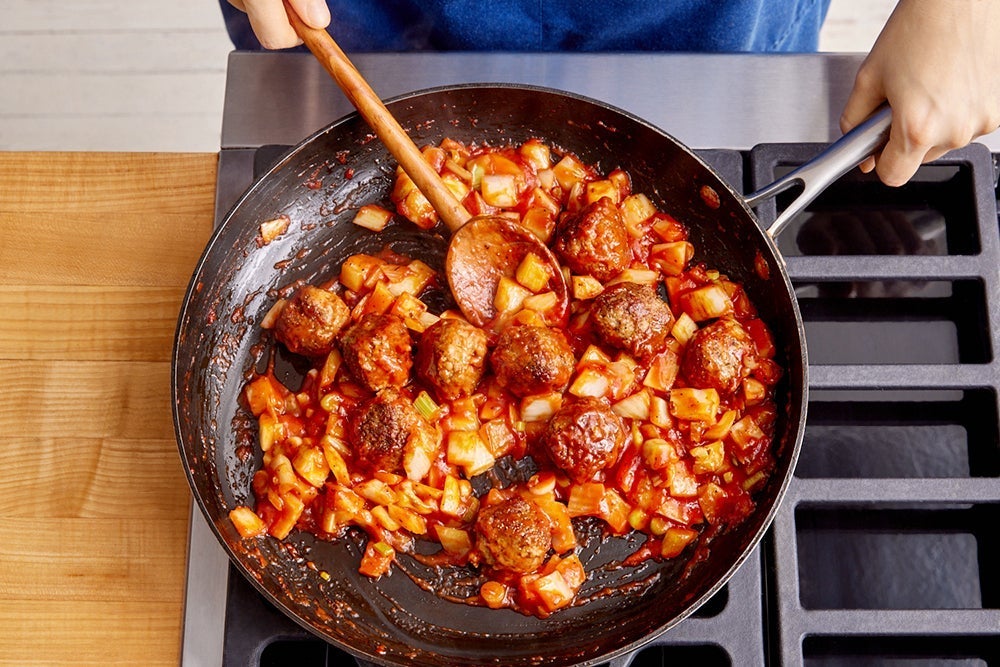 recipe-step-image-Finish the meatballs & serve your dish}