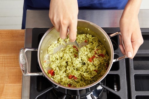 recipe-step-image-Finish the rice & serve your dish}