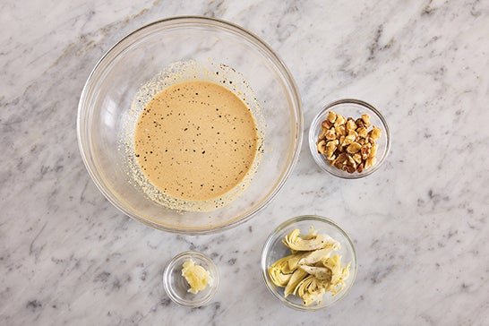 recipe-step-image-Prepare the remaining ingredients & make the dressing}