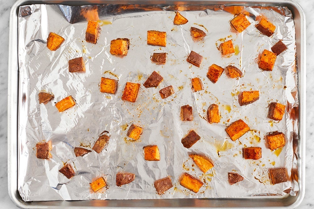 recipe-step-image-Prepare & roast the sweet potato}