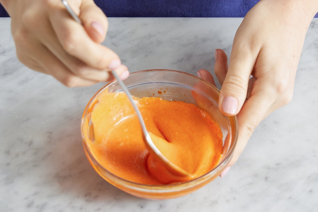 recipe-step-image-Make the spicy mayo & serve your dish}