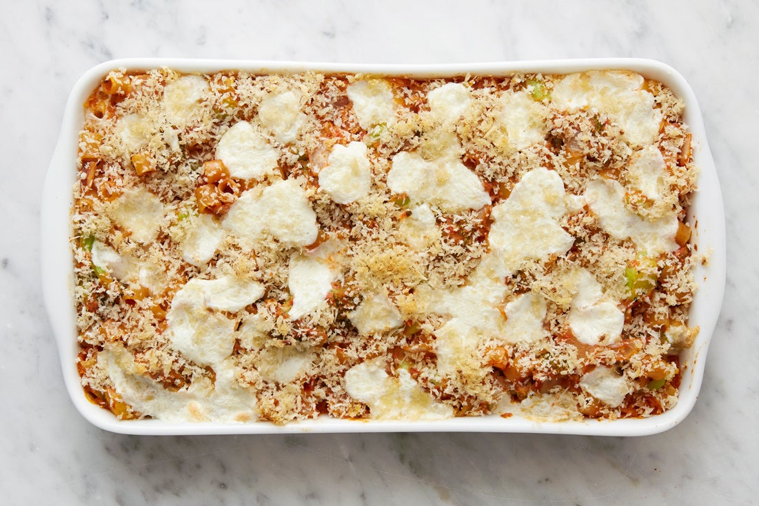 recipe-step-image-Bake the casserole & serve your dish: }