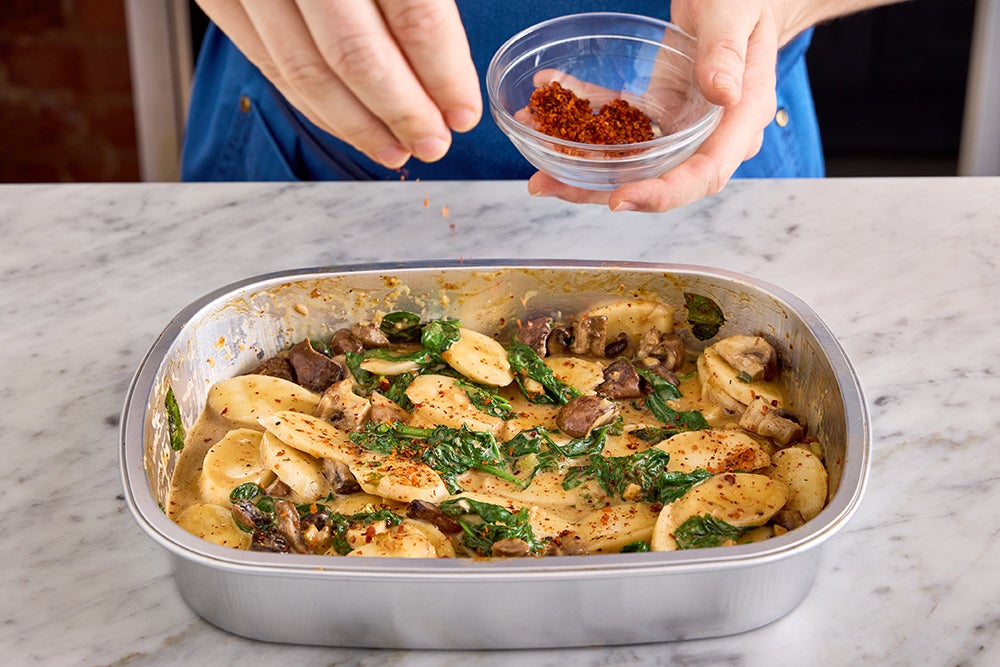 recipe-step-image-Bake the tray & serve your dish }