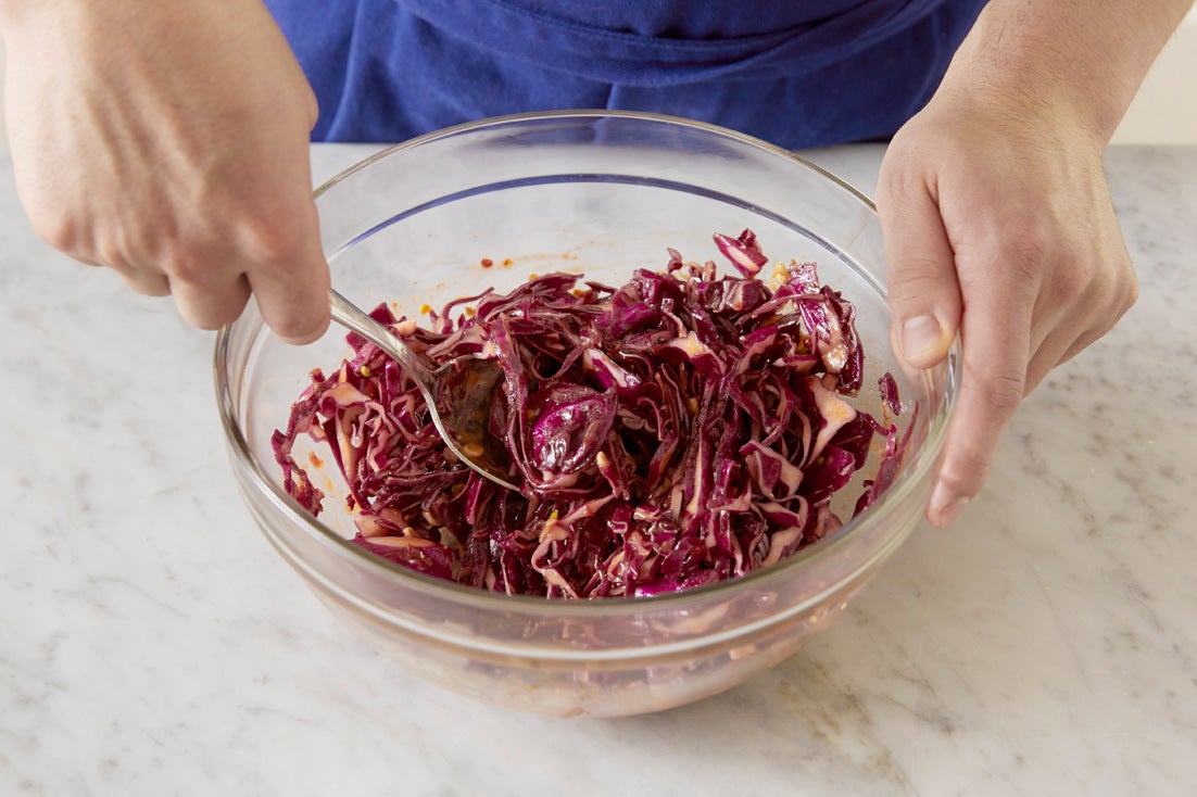 recipe-step-image-Marinate the cabbage:}