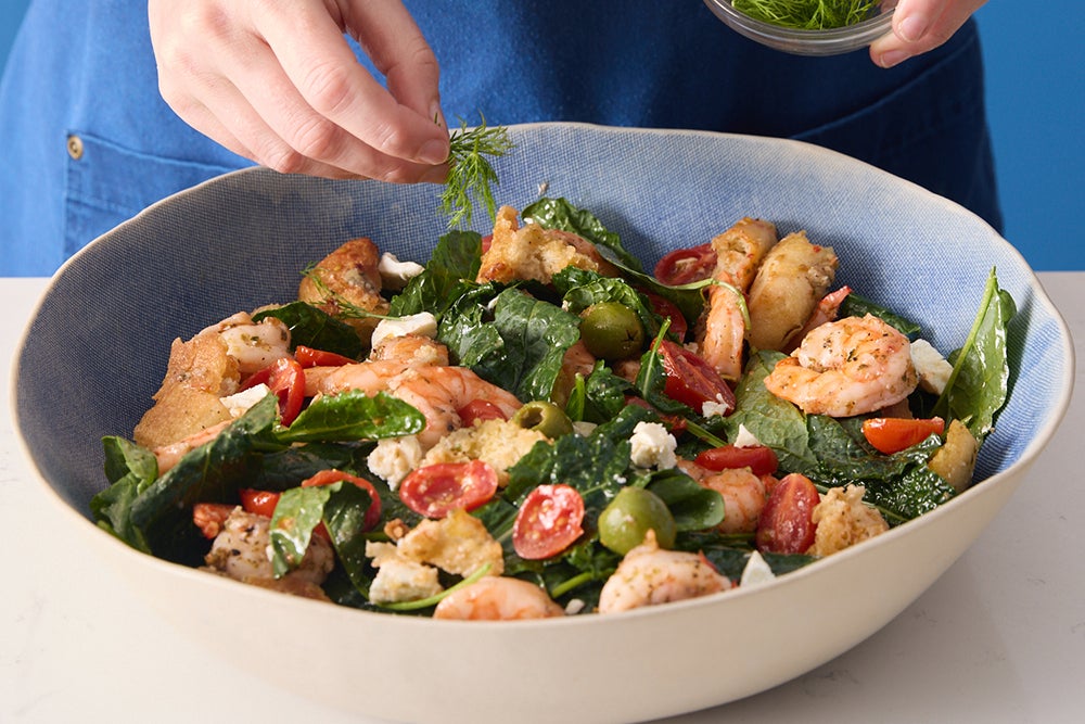 recipe-step-image-Finish the salad & serve your dish }