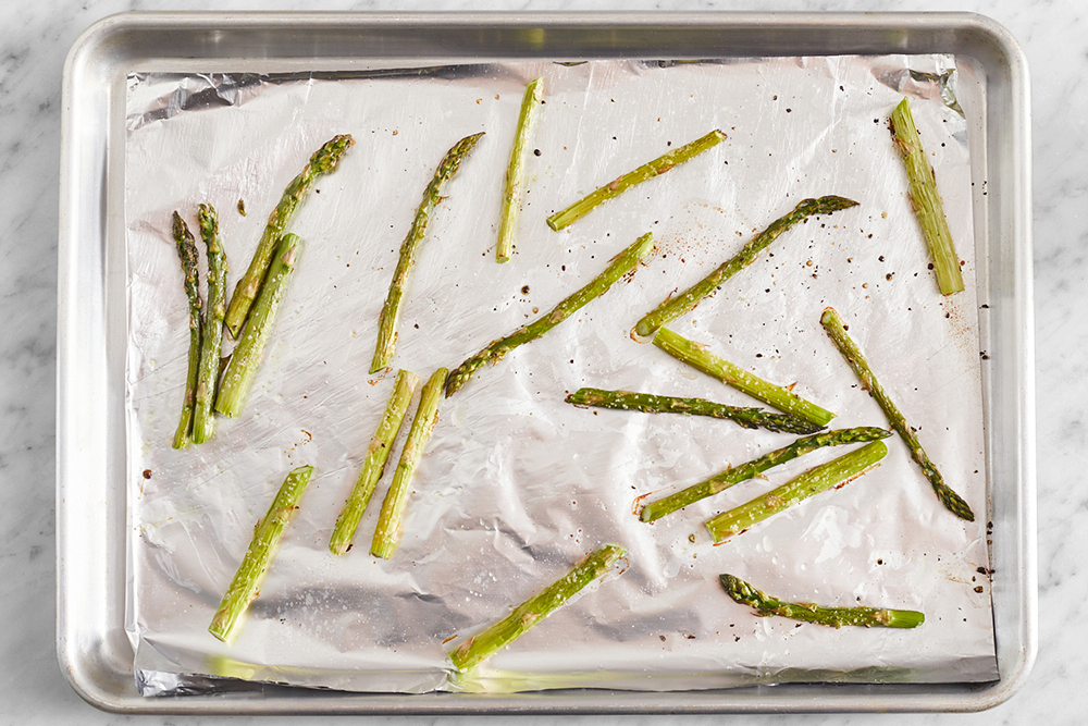 recipe-step-image-Roast & finish the asparagus}
