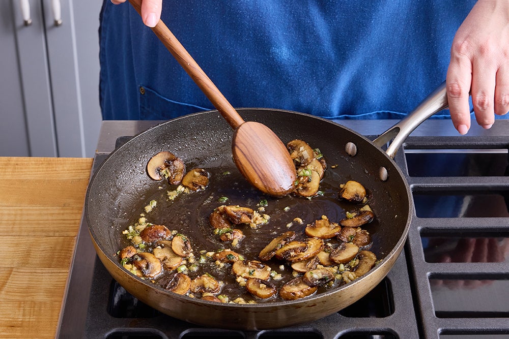 recipe-step-image-Cook the mushrooms }