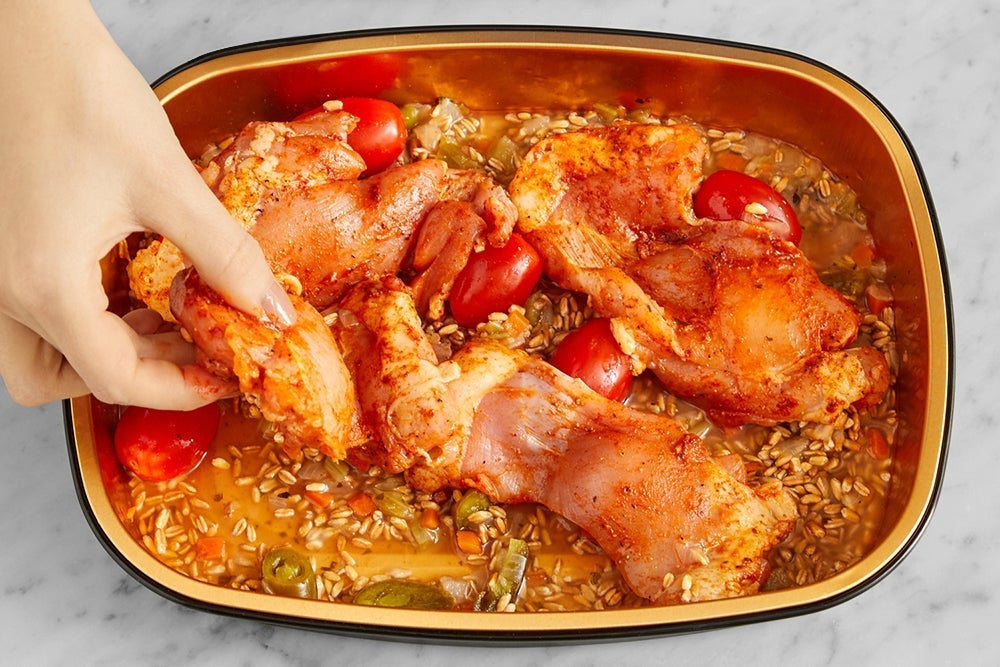 recipe-step-image-Bake the tray & serve your dish }