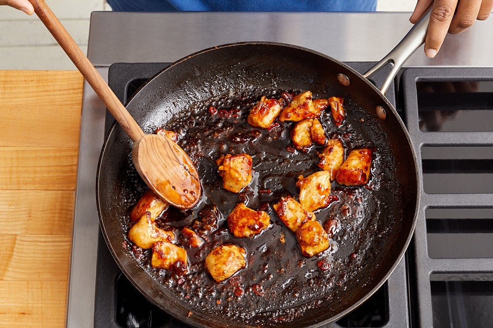 recipe-step-image-Cook the chicken & serve your dish}