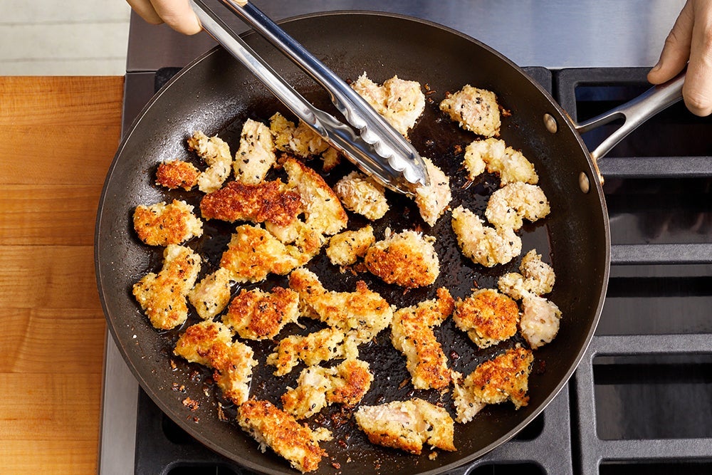 recipe-step-image-Cook the chicken & serve your dish}