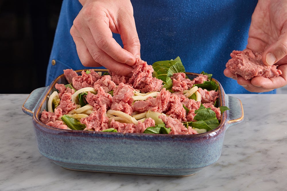 recipe-step-image-Add the beef & bake your dish }