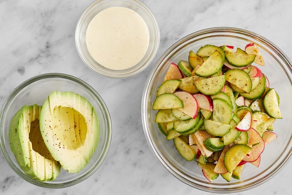 recipe-step-image-Prepare the ingredients & marinate the vegetables }