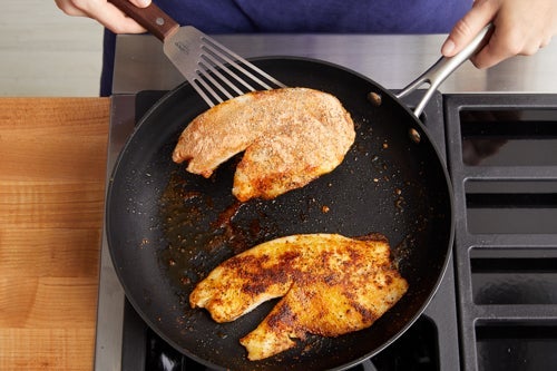 recipe-step-image-Cook the fish: }