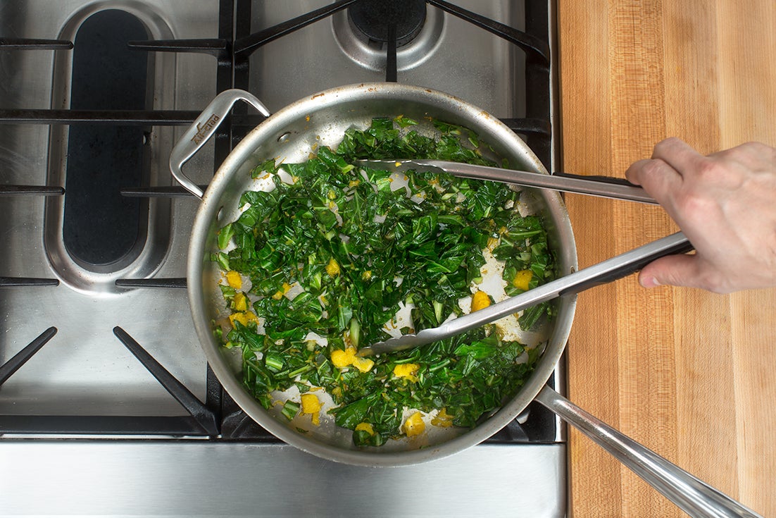 recipe-step-image-Cook the collard greens:}