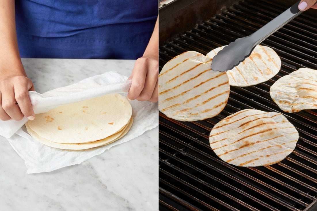 recipe-step-image-Warm the tortillas:}