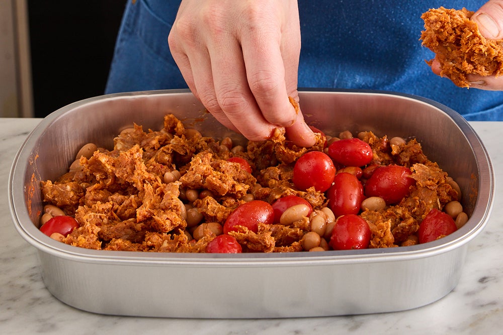 recipe-step-image-Add the beef & bake the tray}