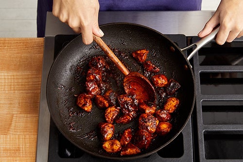 recipe-step-image-Cook & dress the chicken:}