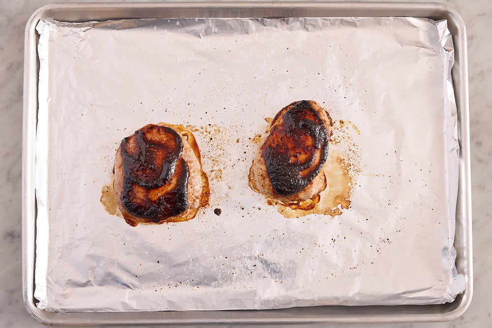 recipe-step-image-Prepare & bake the pork}