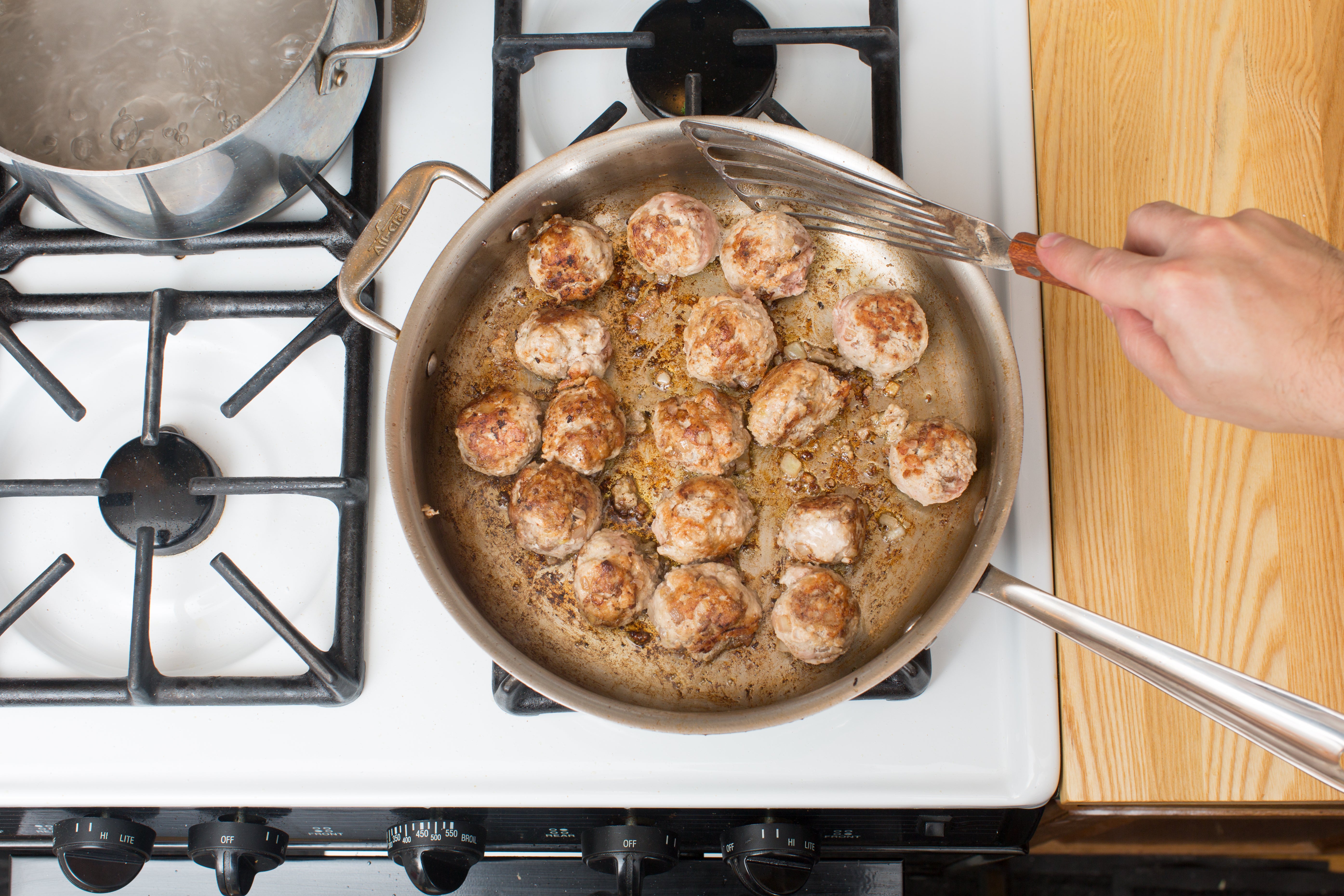recipe-step-image-Form & brown the meatballs:}