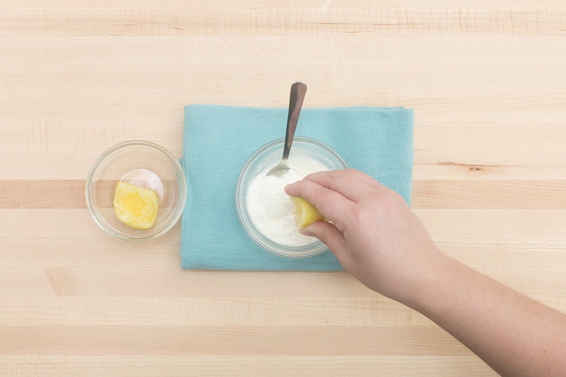 recipe-step-image-Season the labneh & plate your dish:}