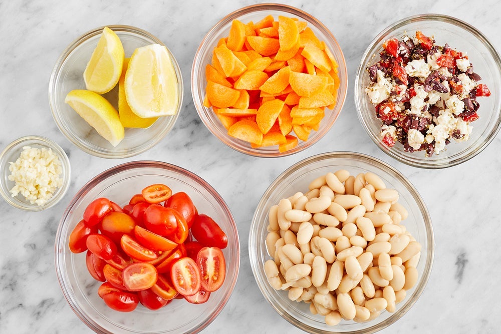 recipe-step-image-Prepare the ingredients & marinate the feta}