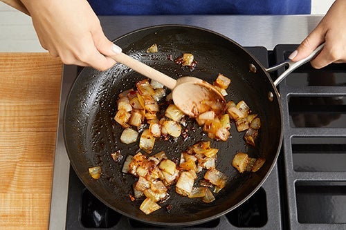 recipe-step-image-Cook the onion:}