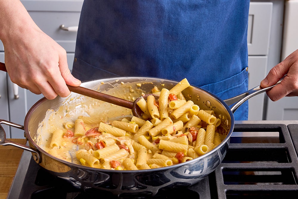 recipe-step-image-Finish the pasta & serve your dish }