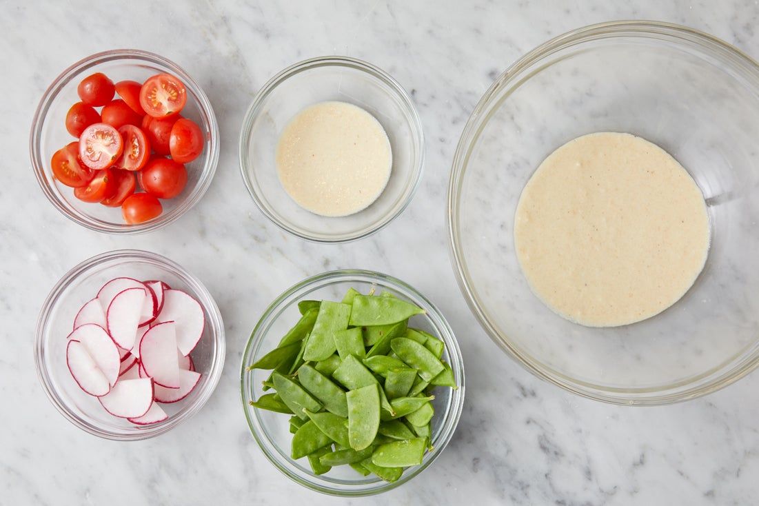 recipe-step-image-Prepare the ingredients & make the dressing:}