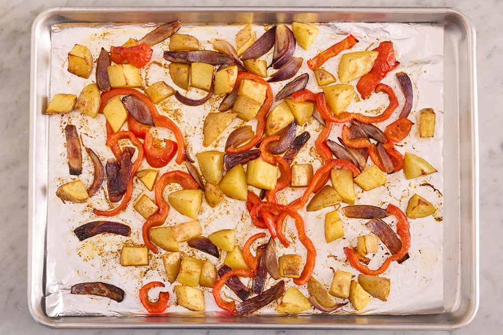 recipe-step-image-Prepare & roast the vegetables}