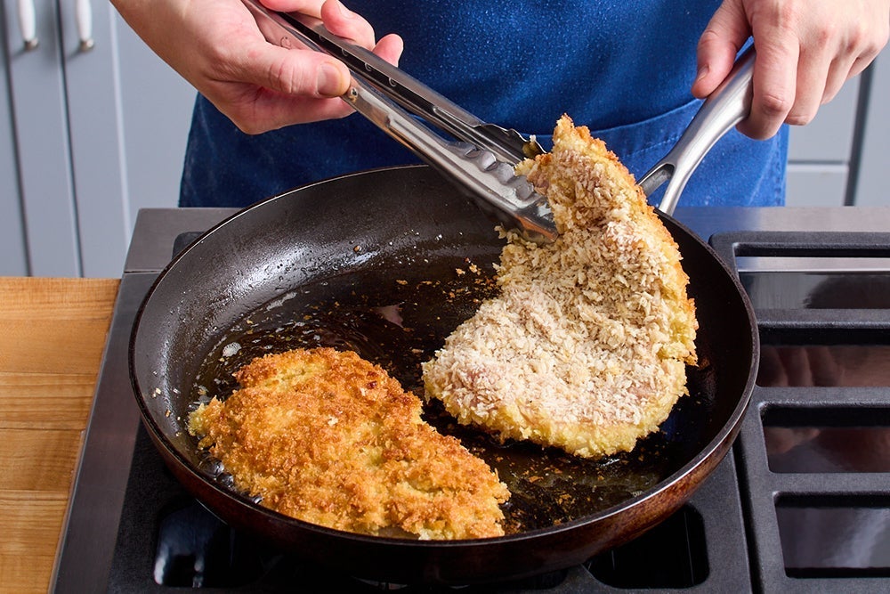 recipe-step-image-Bread & cook the chicken}